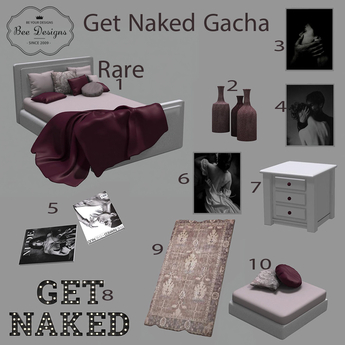 Second Life Marketplace - Bee Designs Get Naked Gacha 9